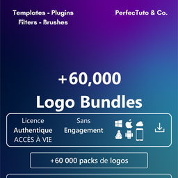 +60 000 packs de logos