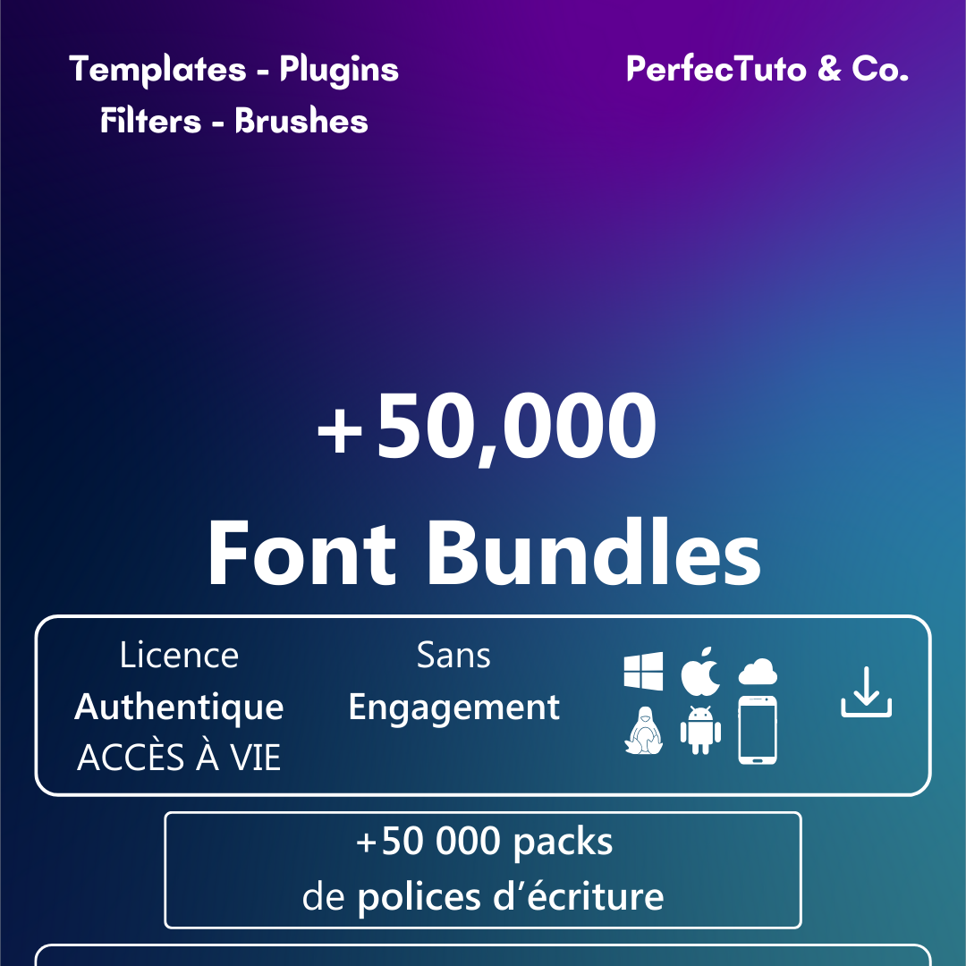 +50 000 packs de polices d’écriture_1