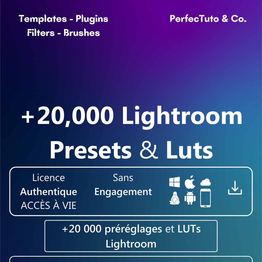 +20 000 préréglages et LUTs Lightroom_1
