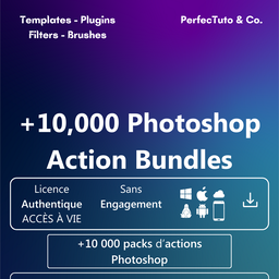 +10 000 packs d’actions Photoshop