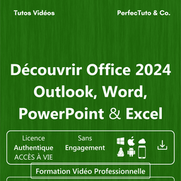 Découvrir Office 2024 Outlook, Word, PowerPoint et Excel