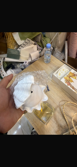 مباخر صدفيه سيراميك مع لوقو حسب الطلب عدد/12
