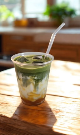 Iced🍊Citrus Matcha Latte 🧊