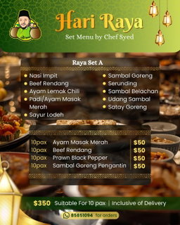Menu A (Raya Set)