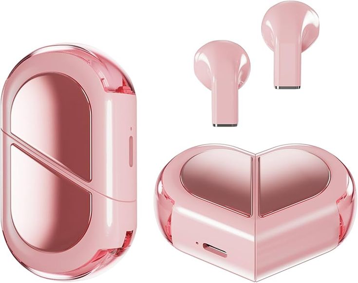 K520 transformable cute heart-shaped Bluetooth waterproof earphones_1