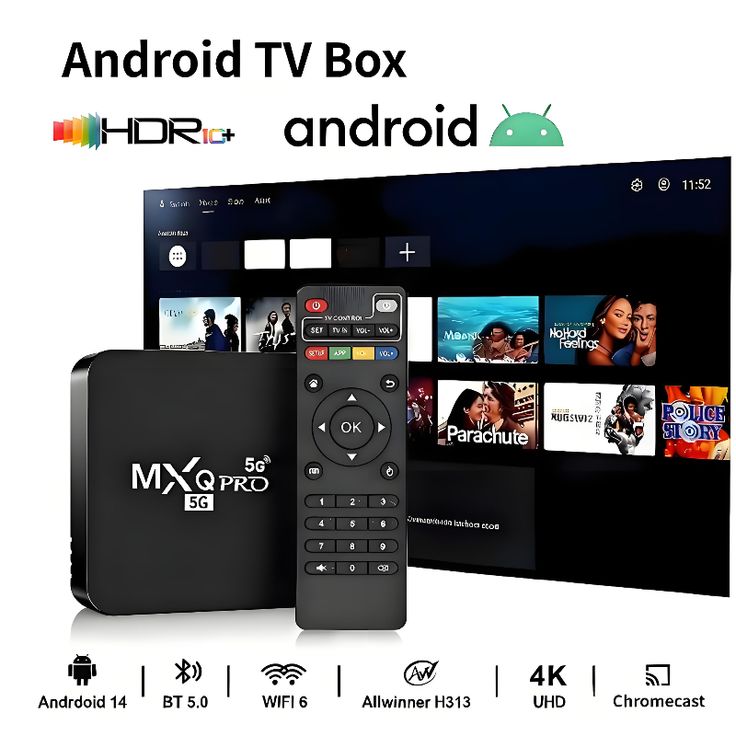  MXQ Pro 4K Android TV box _0