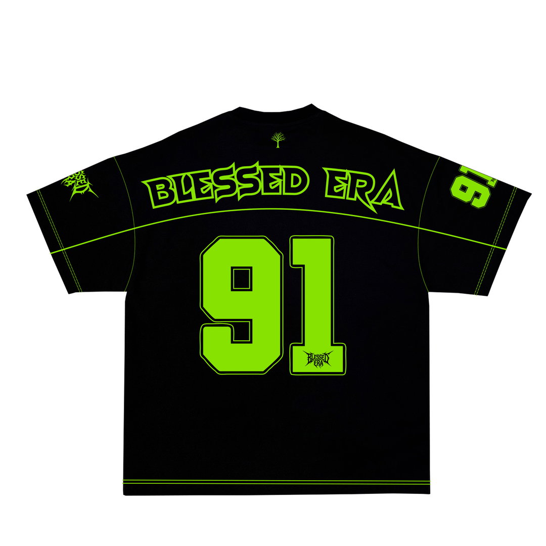BLESSED ERA JERSEY TEE(green)