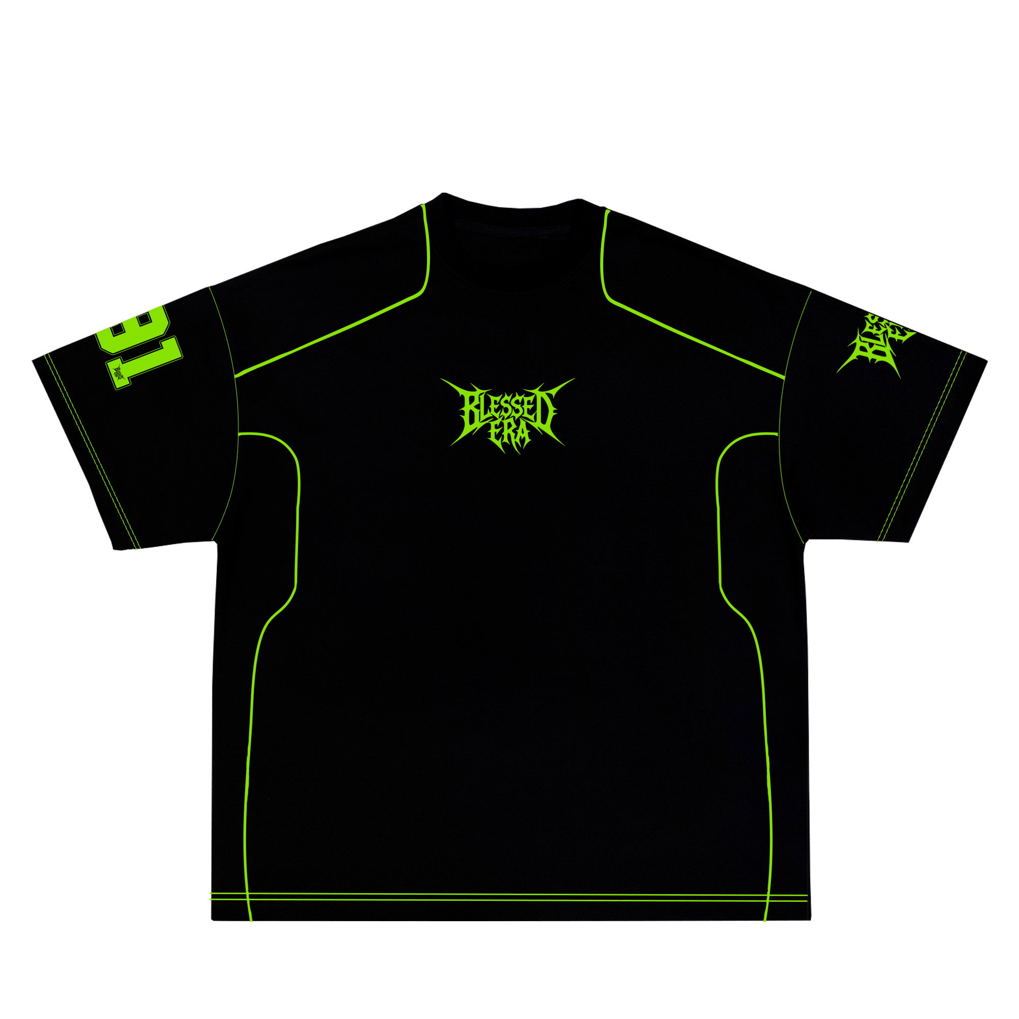 BLESSED ERA JERSEY TEE(green)_1