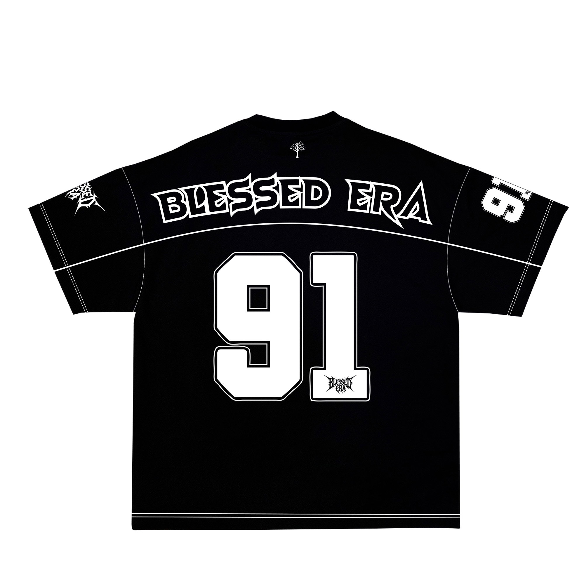 BLESSED ERA JERSEY TEE(white)_0