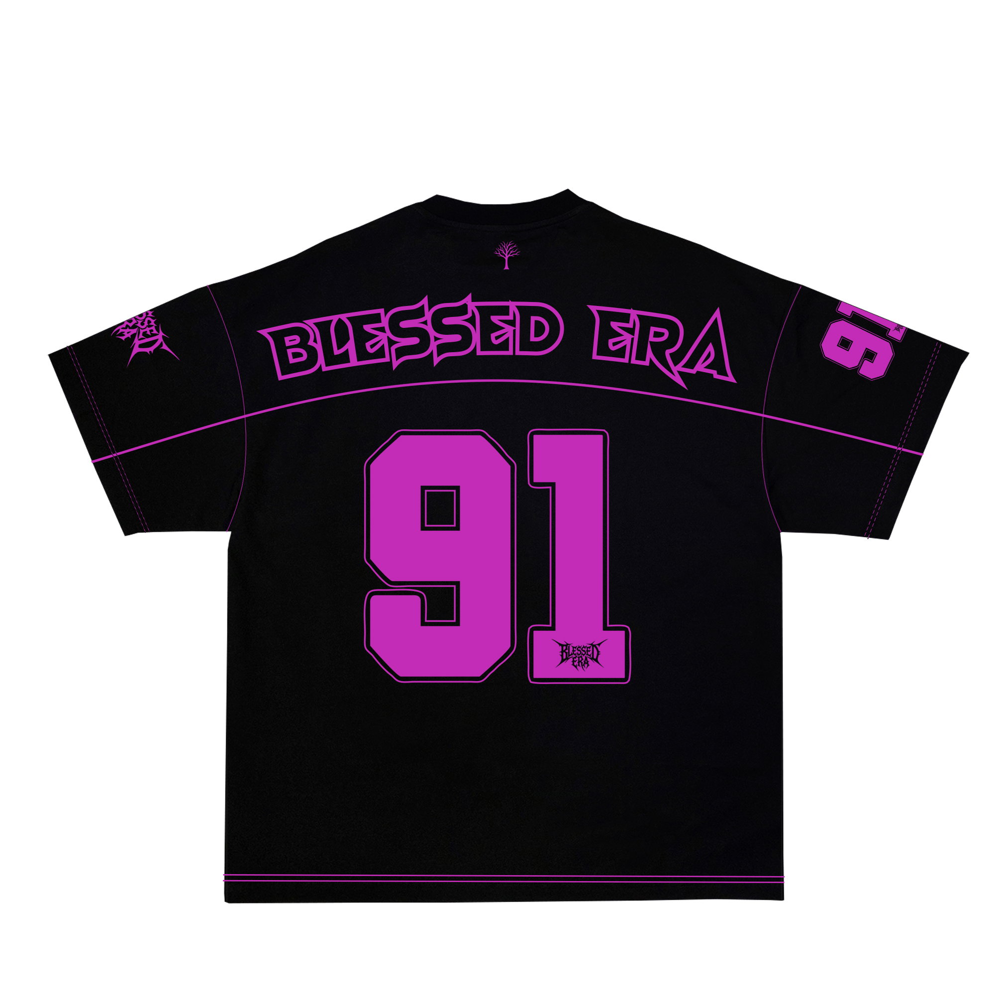 BLESSED ERA JERSEY TEE(purple)