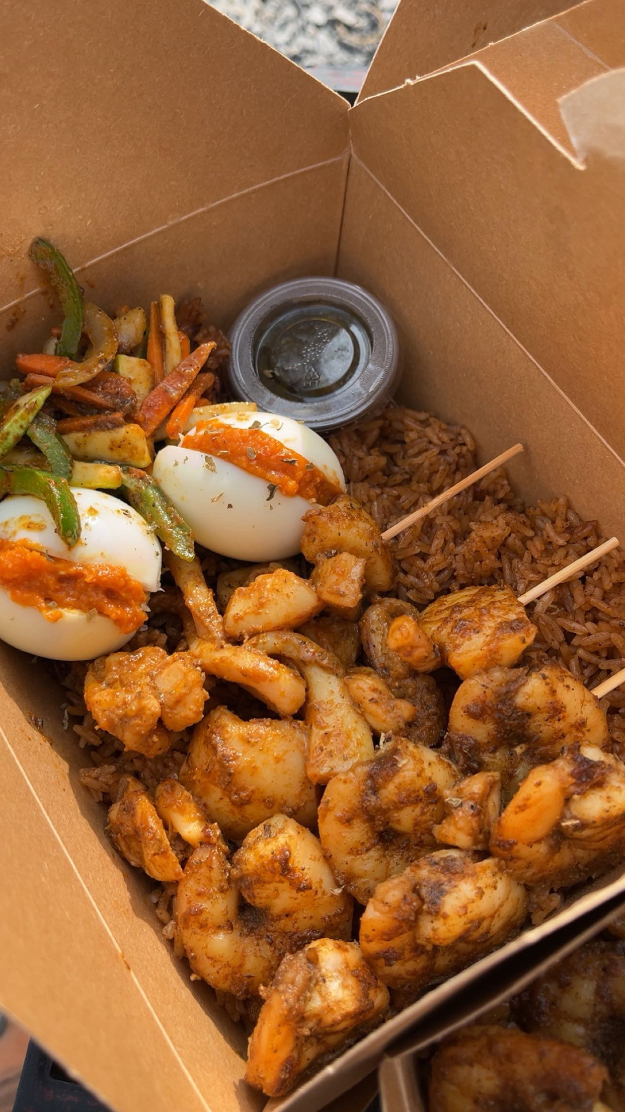 Prawns & squid jollof _0