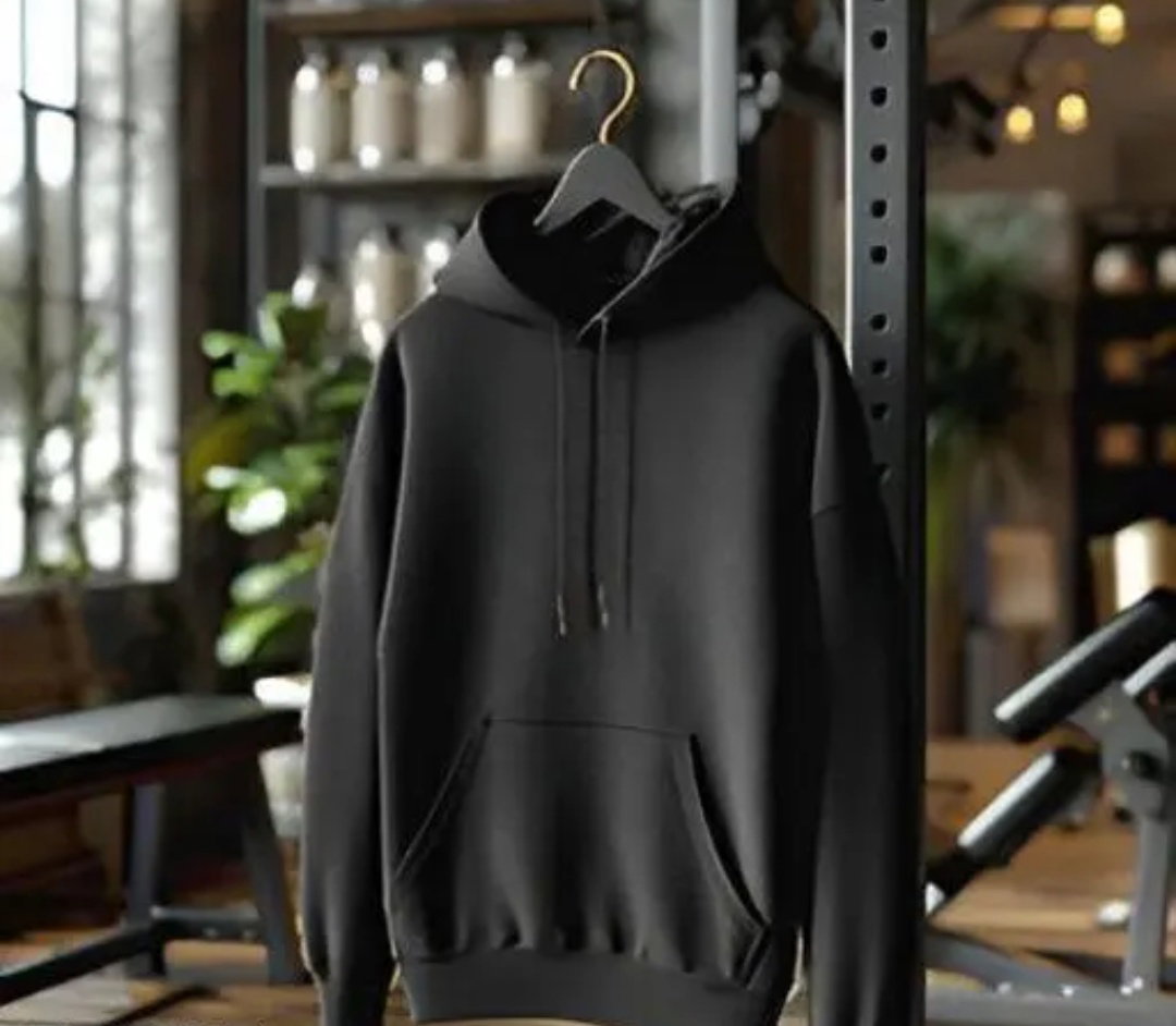 MENS BLACK WOODIE_0