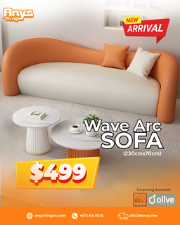 wave arc sofa