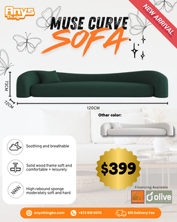 muse curve sofa