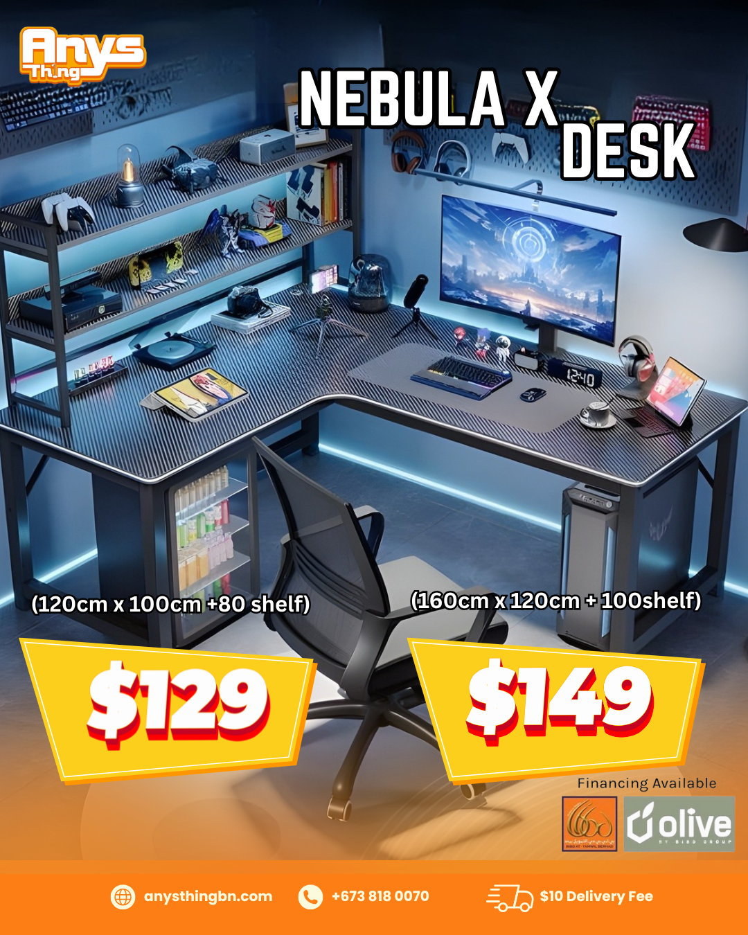 nebula x desk