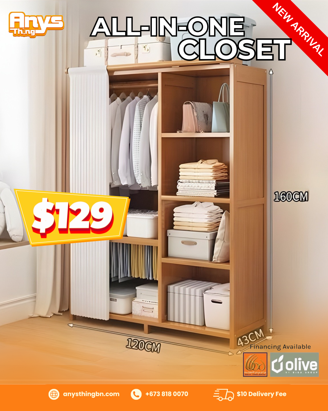 all-in-one closet