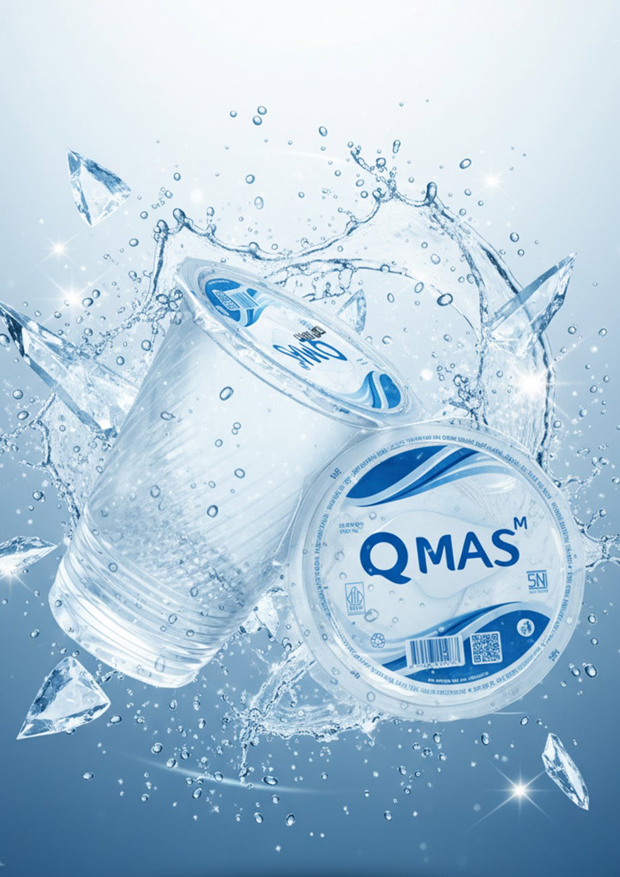QMAS GELAS 220 ML KARTON