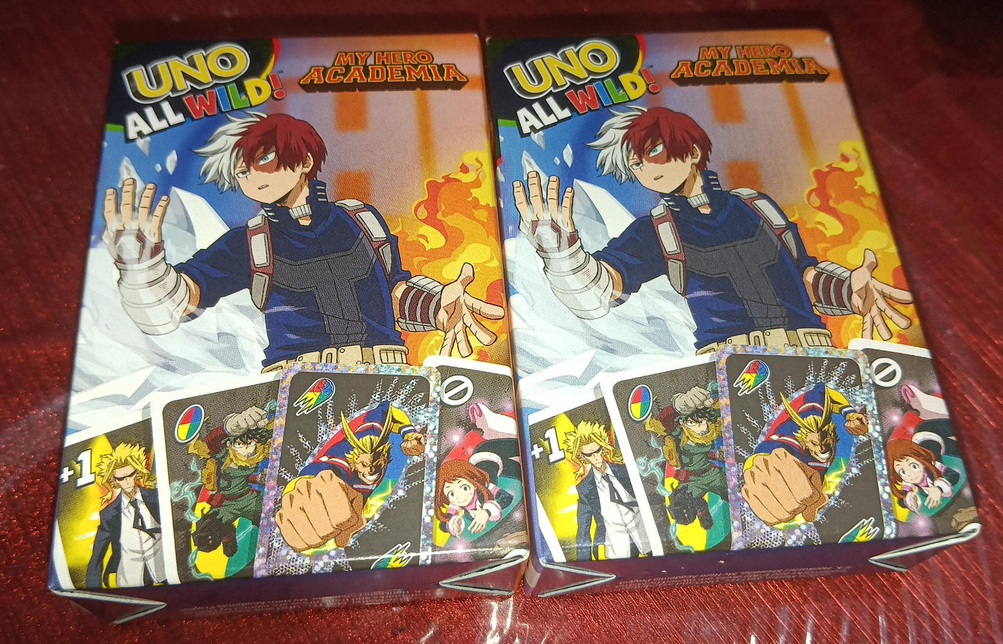 my hero academia relief stress uno card game_1