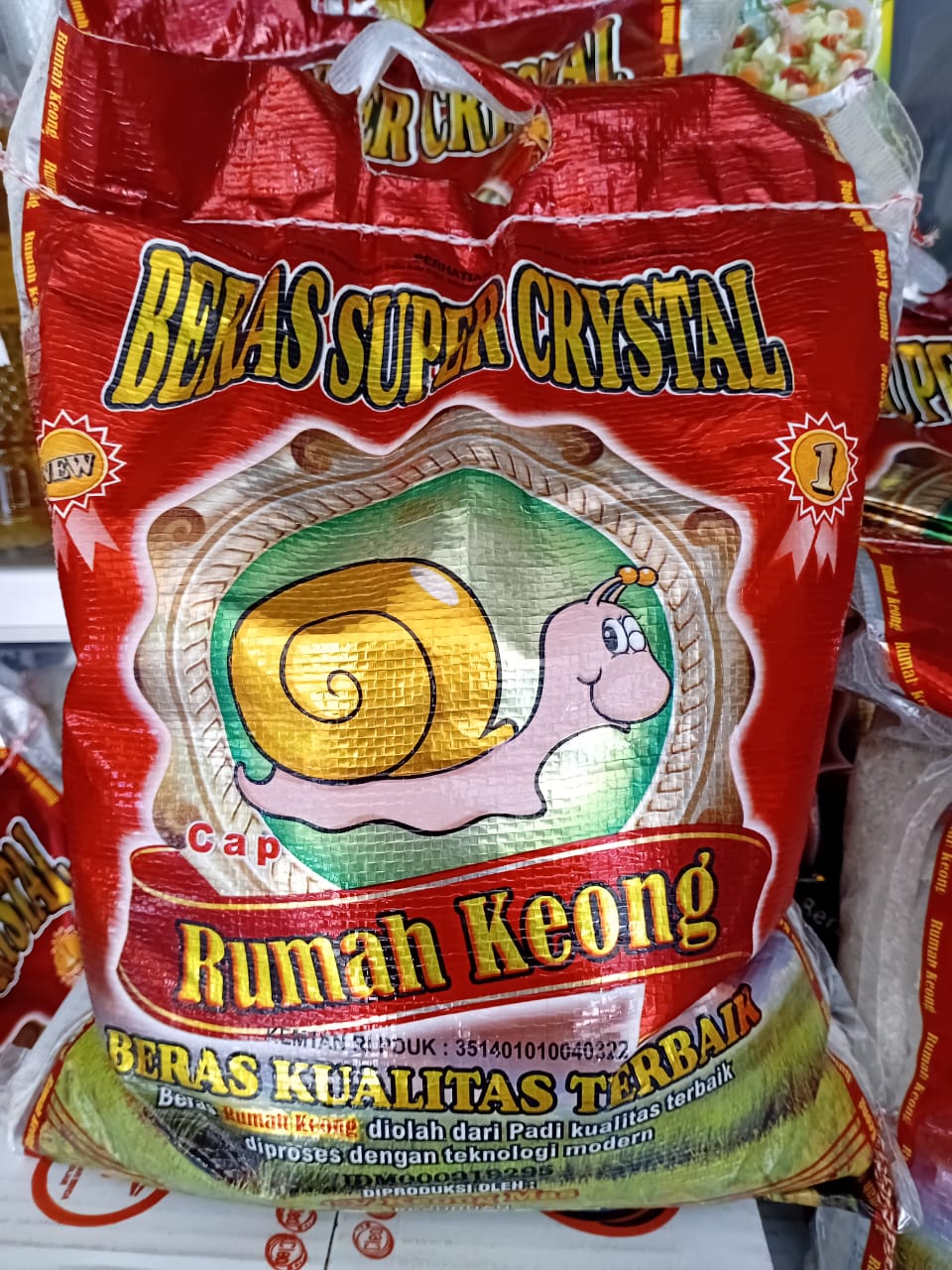 Beras Keong 25kg