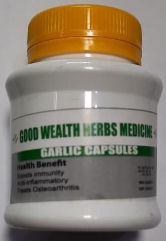 Garlic capsules 
