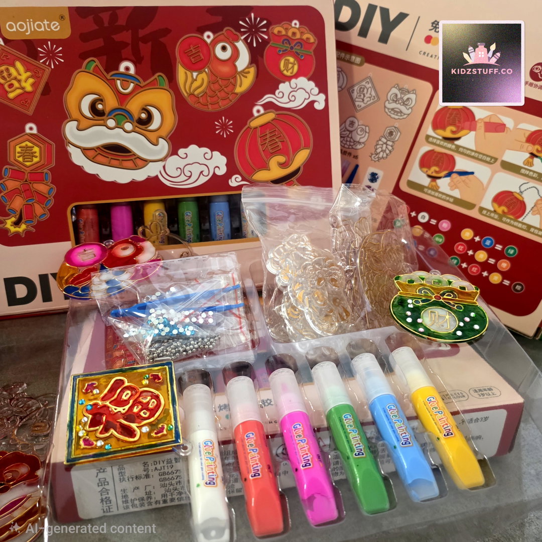 DIY CNY Suncatcher Charm Painting Kit