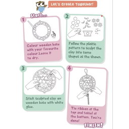 DIY Air-Dry Clay CNY Hanging Deco (Pack of 2)