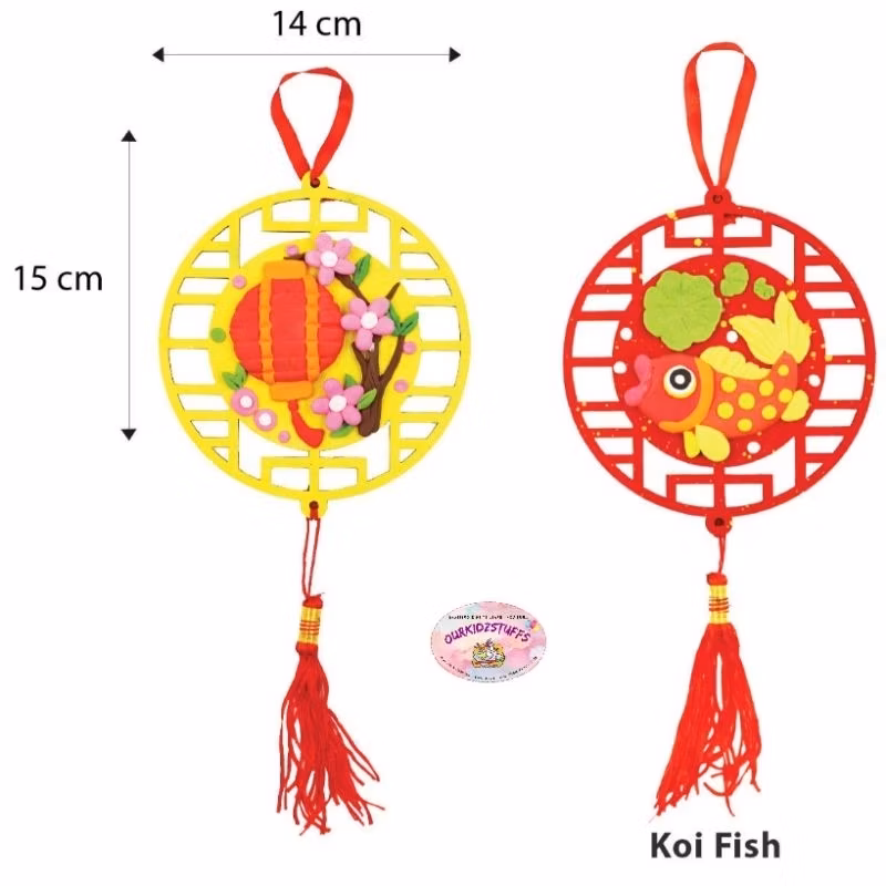 DIY Air-Dry Clay CNY Hanging Deco (Pack of 2)_9