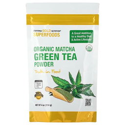 California Gold Nutrition - Organic Matcha Green Tea Powder