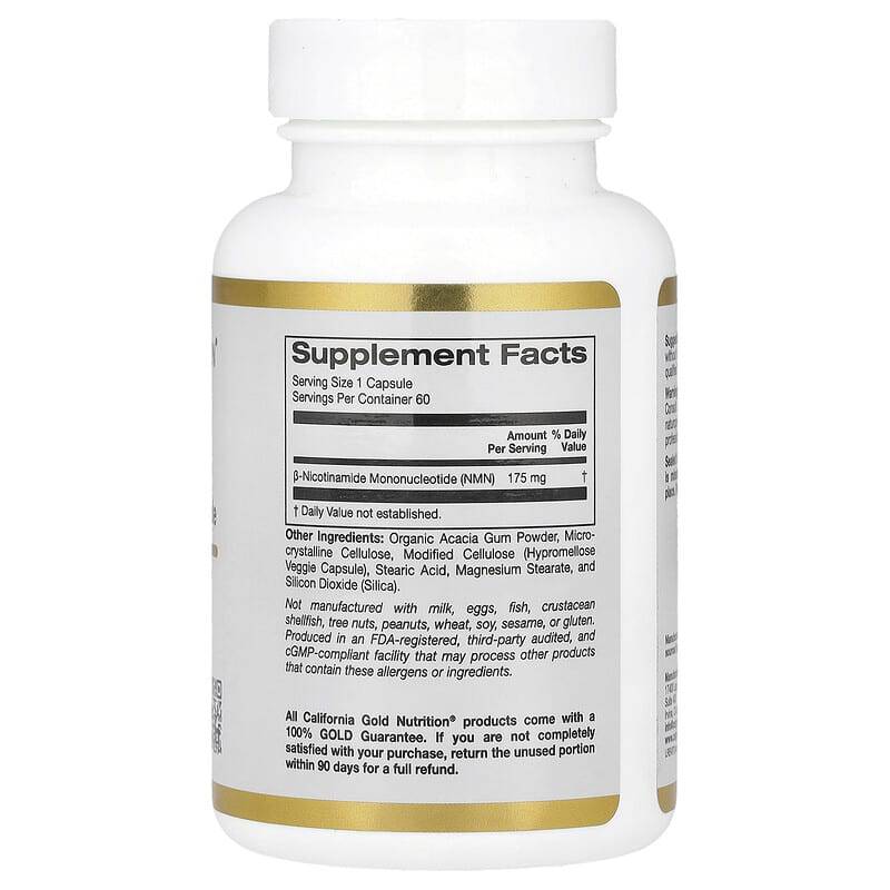 California Gold Nutrition - NMN 175mg_1