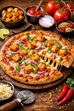 Panner makhani pizza 