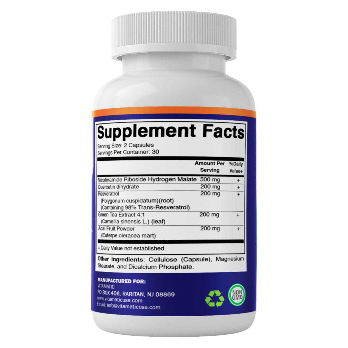 Vitamatic - NAD Nicotinamide Riboside Supplement_1