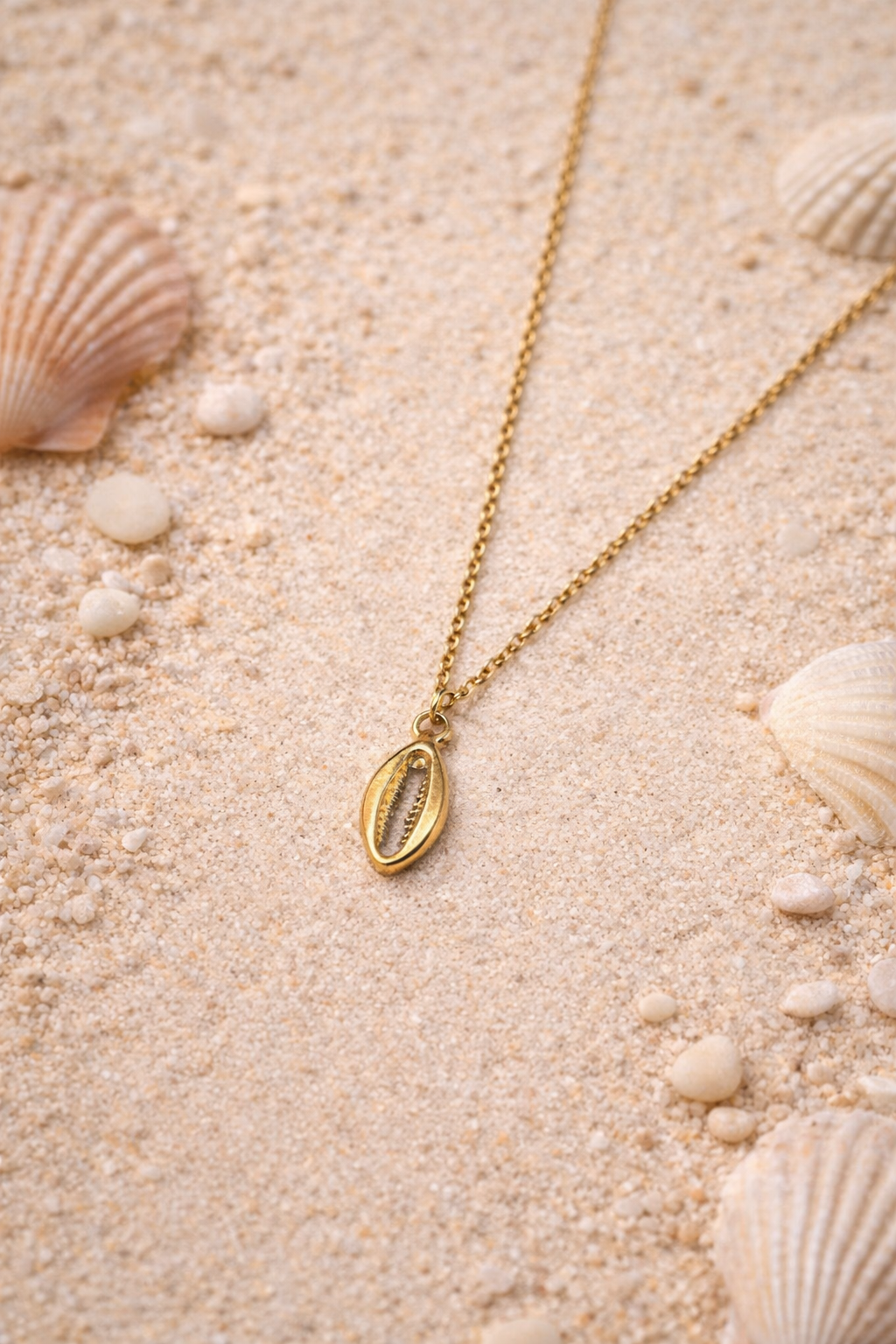 Calm Current Cowrie Necklace