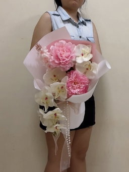 Pinky Artificial Bouquet