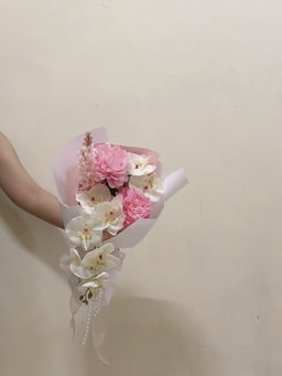 Pinky Artificial Bouquet