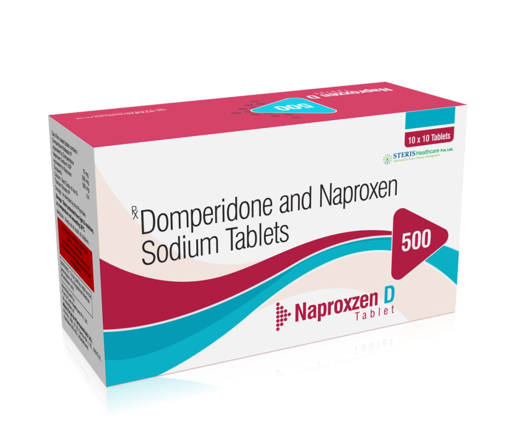 Naproxen & Domperidone 500mg Tablets_0