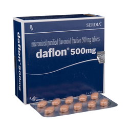 Micronized Purified Flavonoid Fraction + Composed Of Diosmin (90%) + Flavonoids Express As Hesperidine (10%) 500Mg
