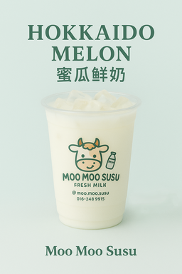 Hokkaido Melon 蜜瓜鲜奶