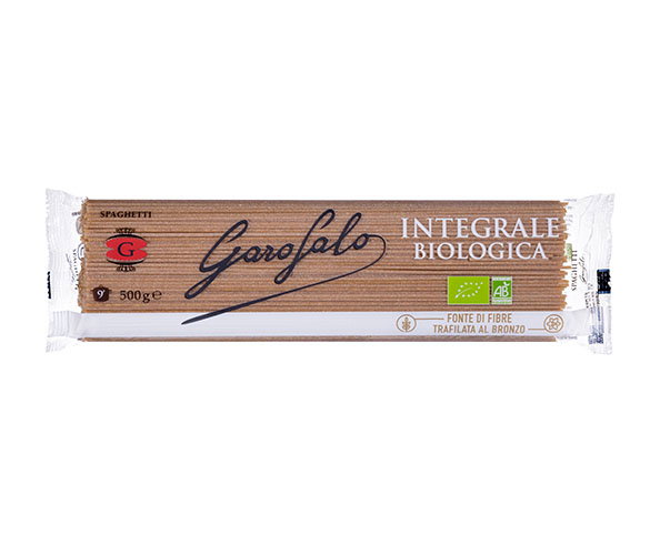 Wholewheat organic spaghetti Garofalo 500g
