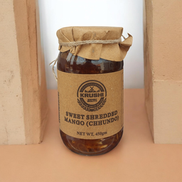 Krushi Sweet shredded mango pickle 400 g