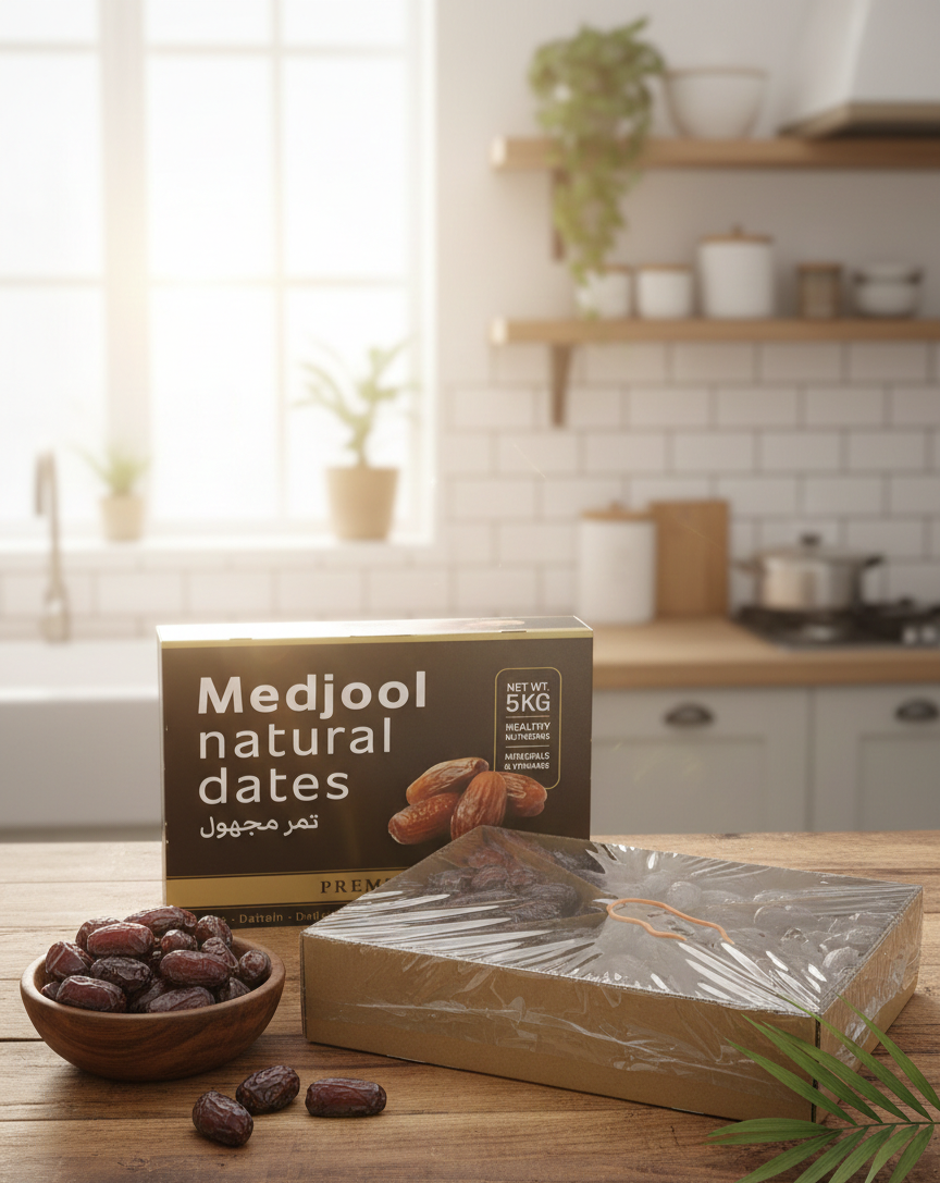تمر مجدول حبشي 5kg - Äthiopische Medjool Datteln  5 kg