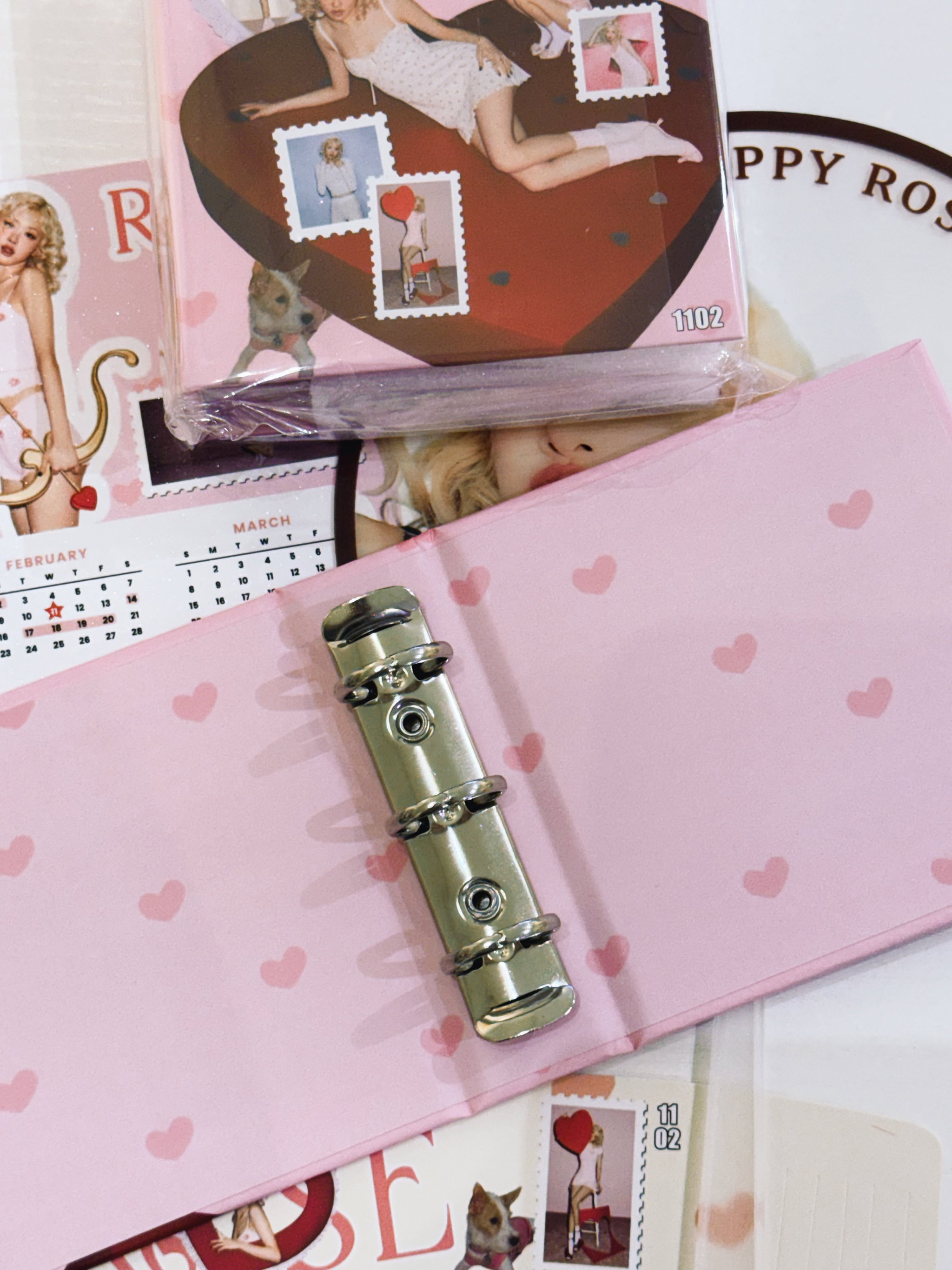 Rosé K-Space Made One Pocket Binder + CSE Freebies Set_1