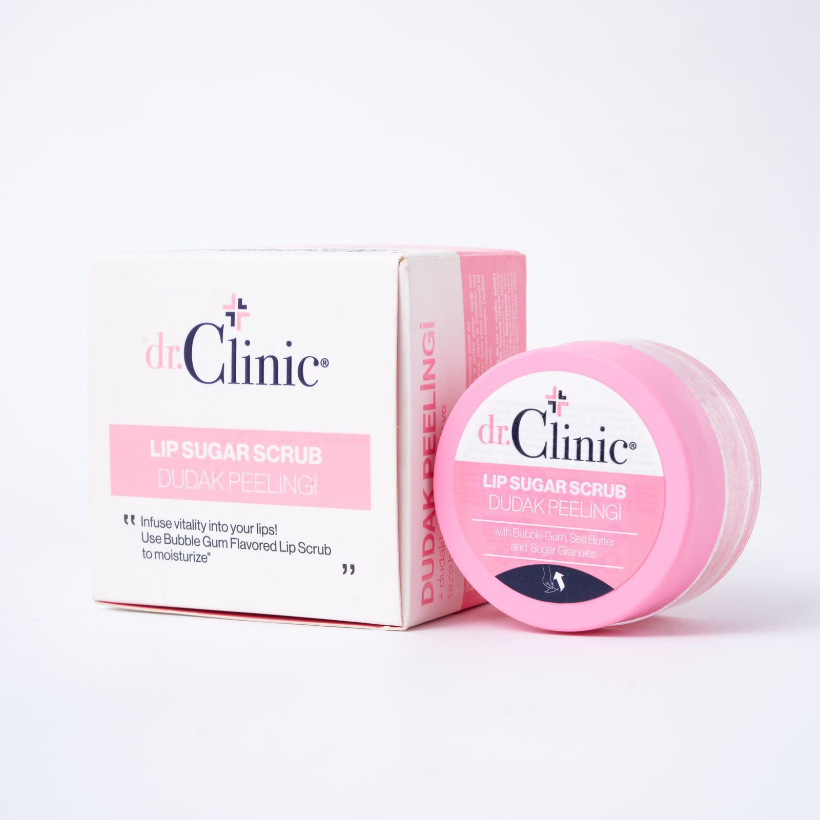 DR.CLINIC LIP SUGAR SCRUB دكتور كلينك  مقشر بالسكر للشفاه_0