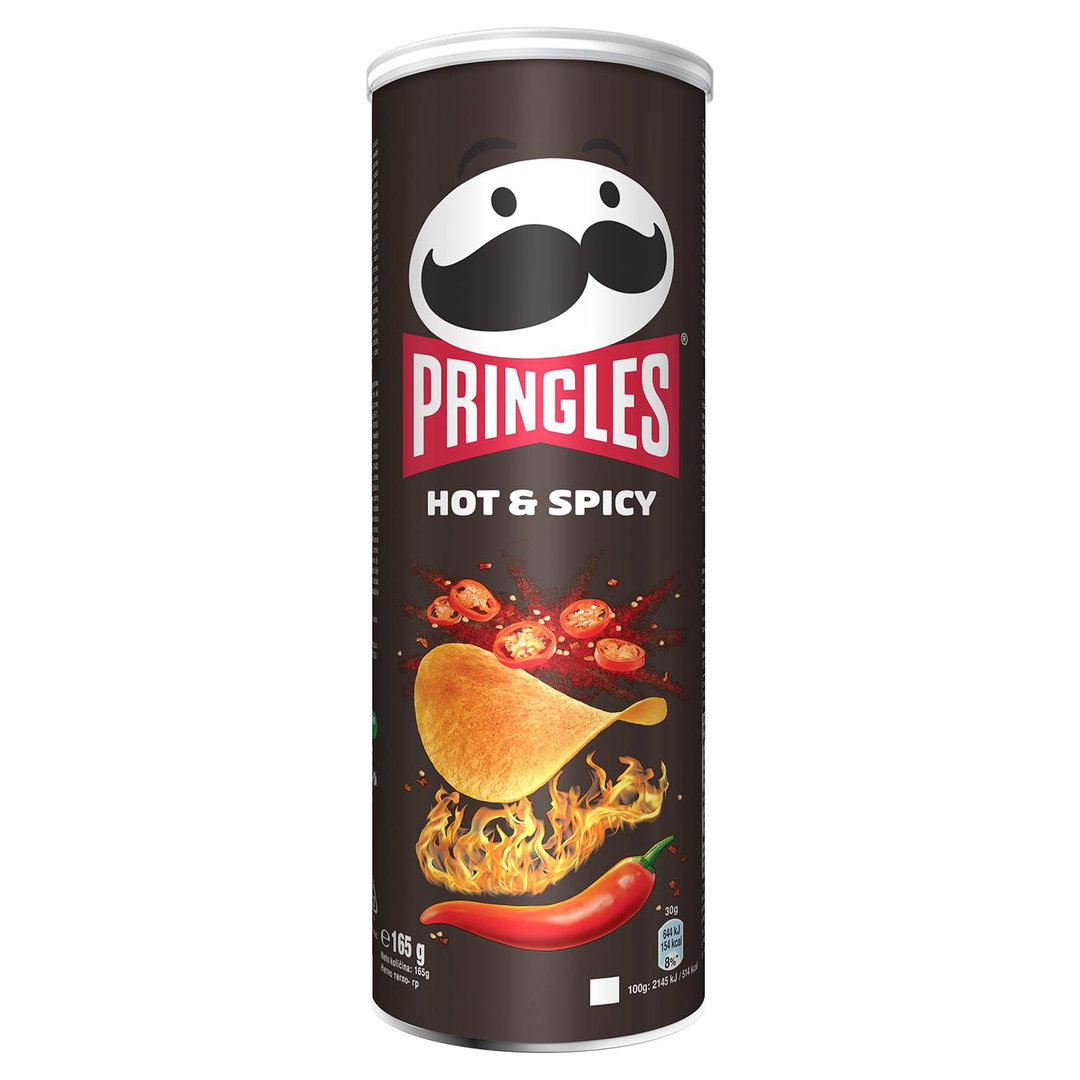 Pringles Hot & Spicy 165g