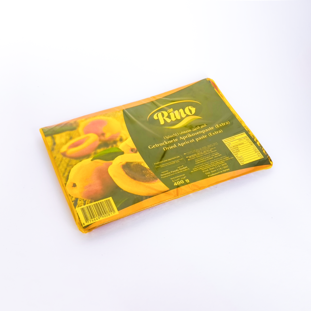 400g | Rino getrocknete Aprikosenpaste | رينو قمر الدين