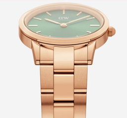 Pour Lui - Montre à quartz en acier Iconic Emerald - 36 mm - Doré et vert