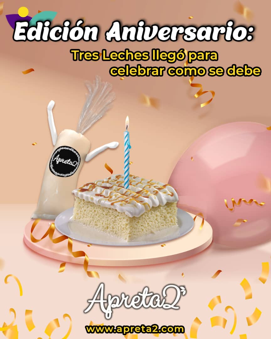 Aniversario - Sabor a Tres Leches