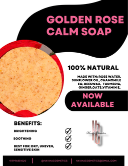 Golden Rose Calm Soap