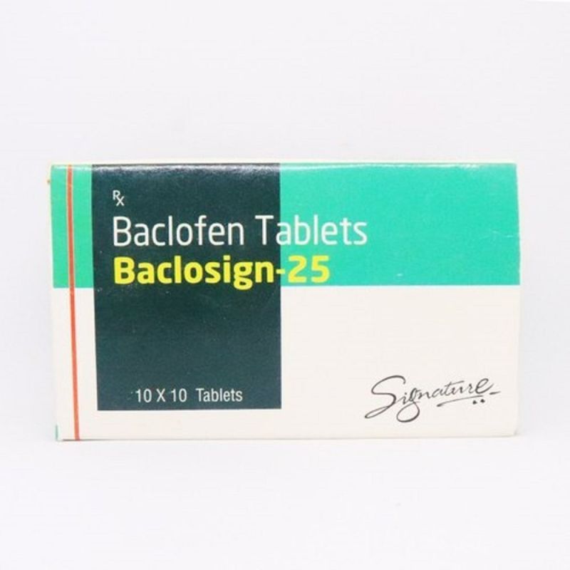 Baclofen 25Mg Tablets