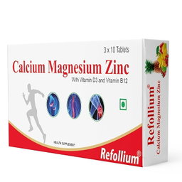 Calcium Magnesium Zinc + D3 Tablets