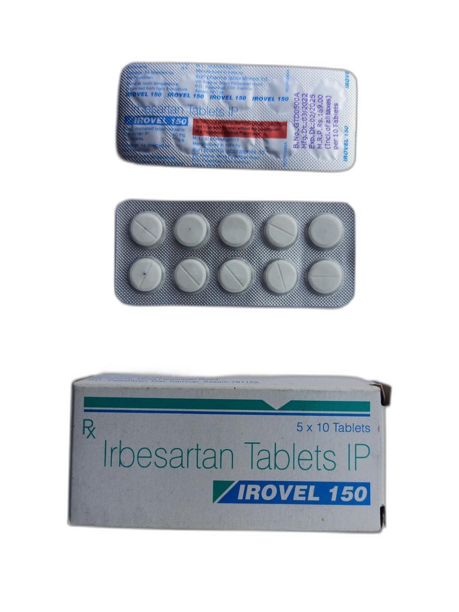 Irbesartan 150Mg Tablets